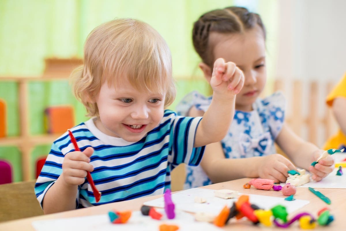 Sensory Play Stimulates Language Development